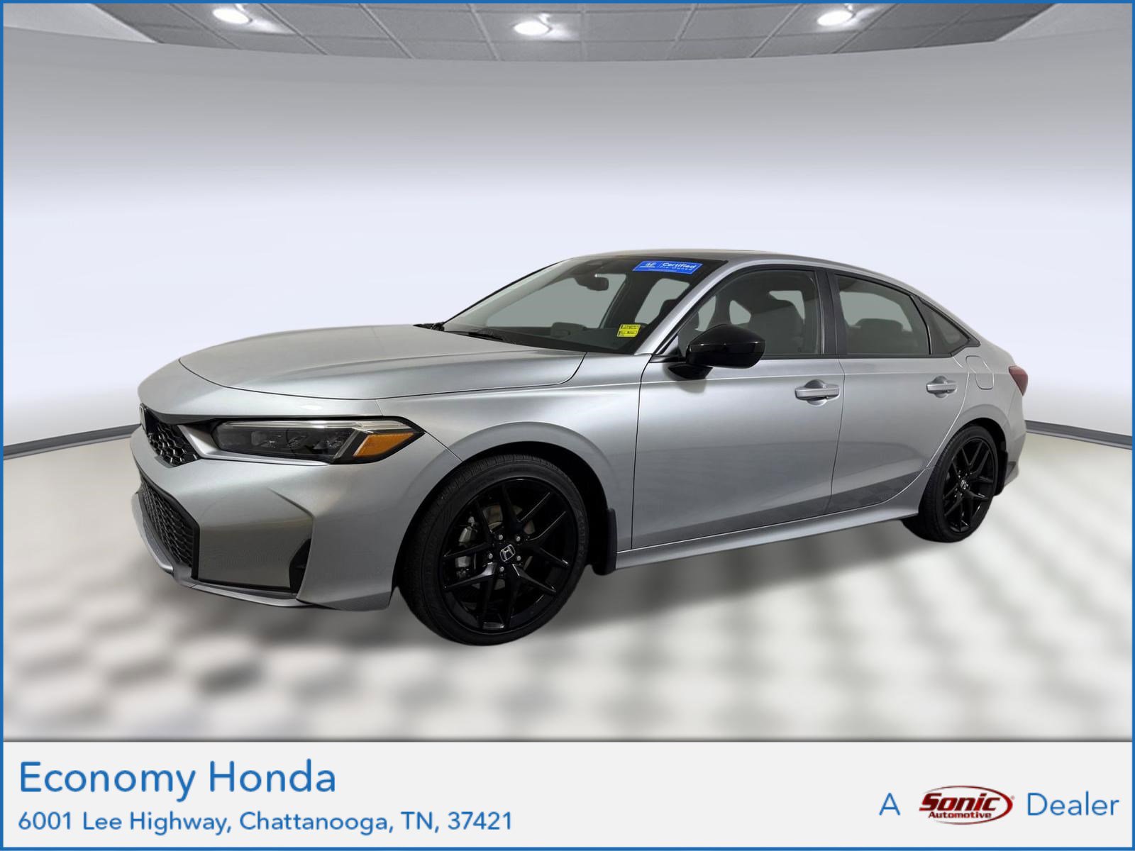 Certified 2025 Honda Civic FWD Hybrid Sedan image 1