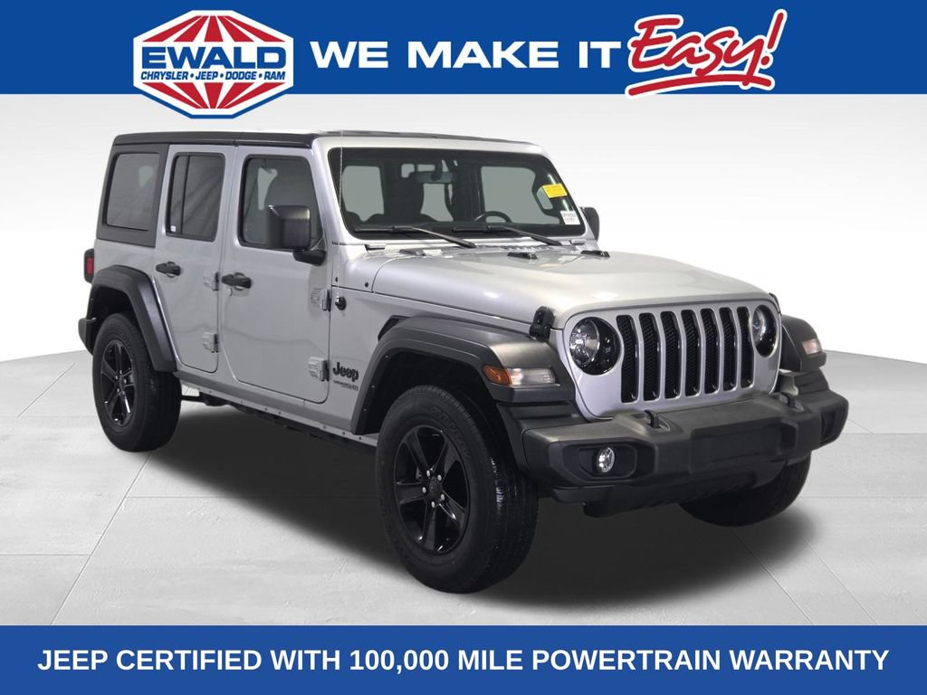 Certified 2022 Jeep Wrangler Unlimited Sport