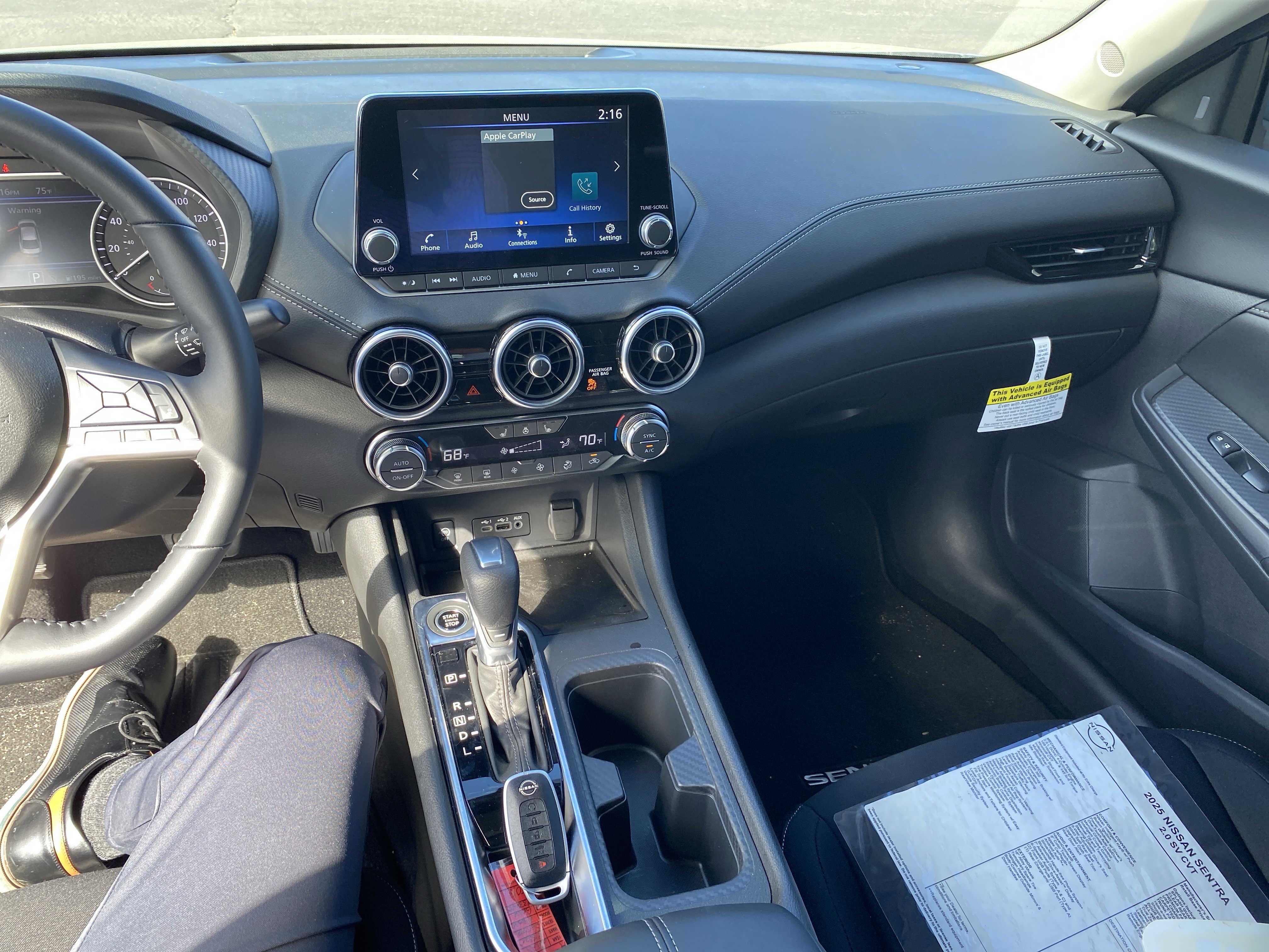 New 2025 Nissan Sentra SV w/ All-Weather Package image 17