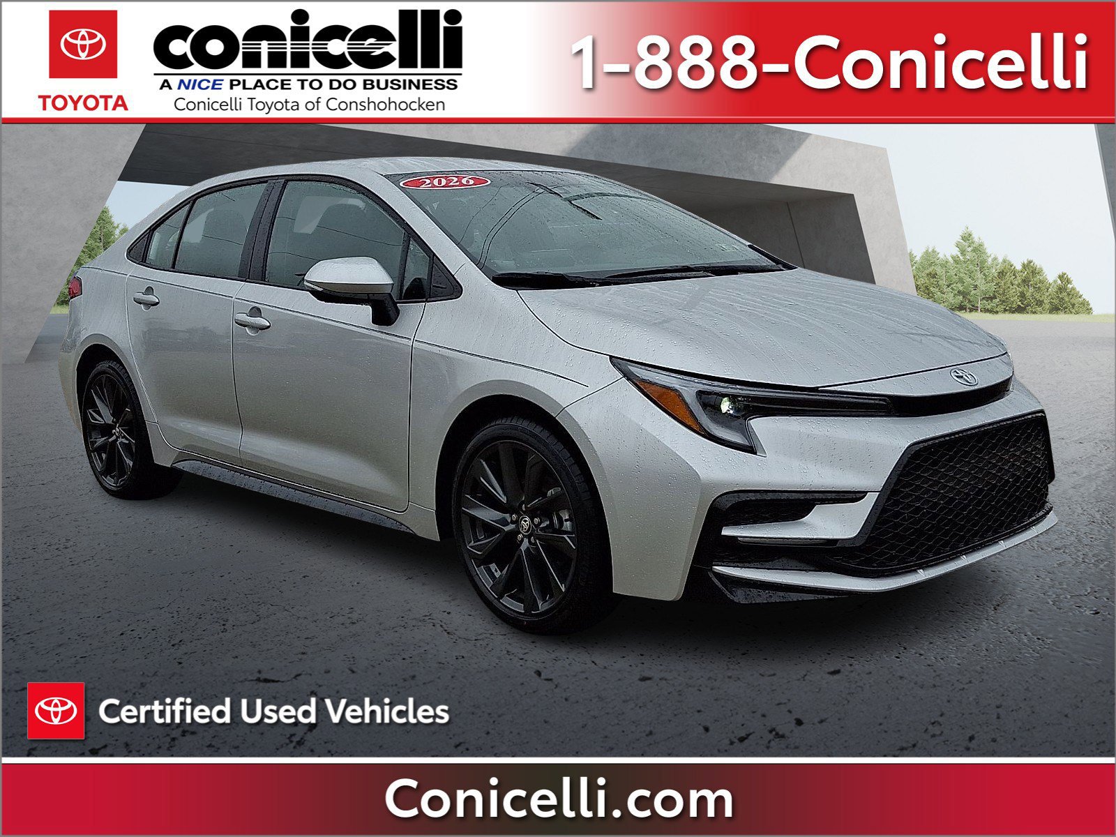 Certified 2026 Toyota Corolla SE FWD image 1