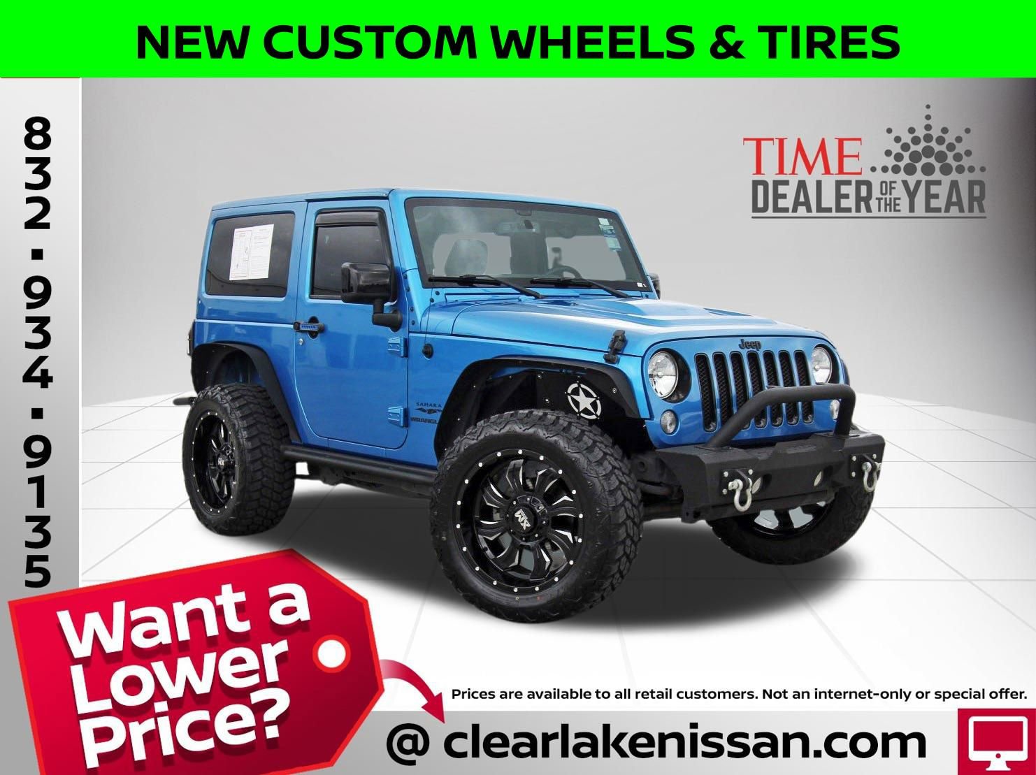 Used 2015 Jeep Wrangler Sahara image 1