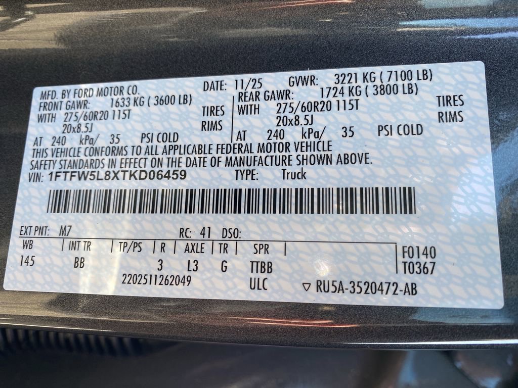 New 2026 Ford F150 Lariat w/ Equipment Group 501A Mid image 54