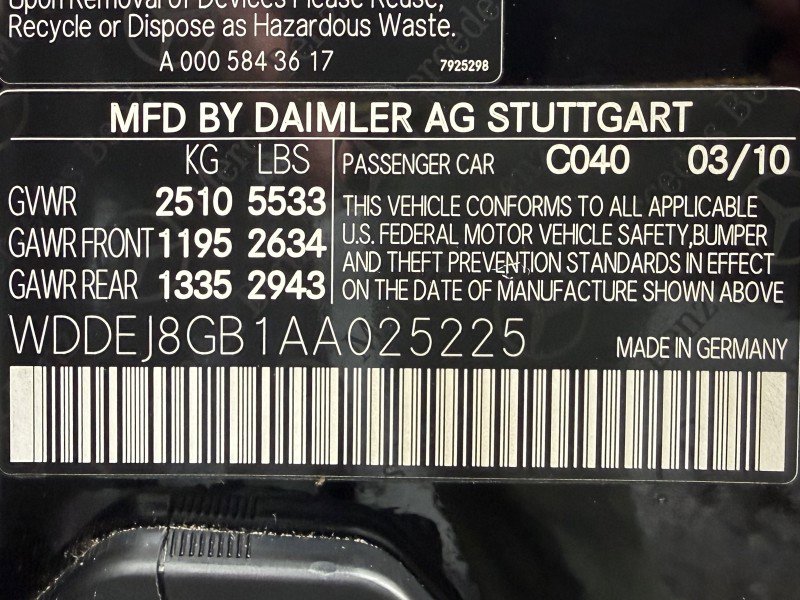 Used 2010 Mercedes-Benz CL 550 4MATIC image 46