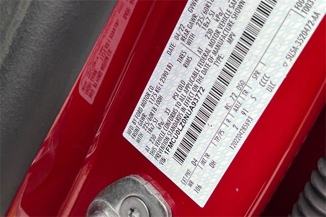 Used 2022 Ford Escape Titanium w/ Titanium Premium Package image 38