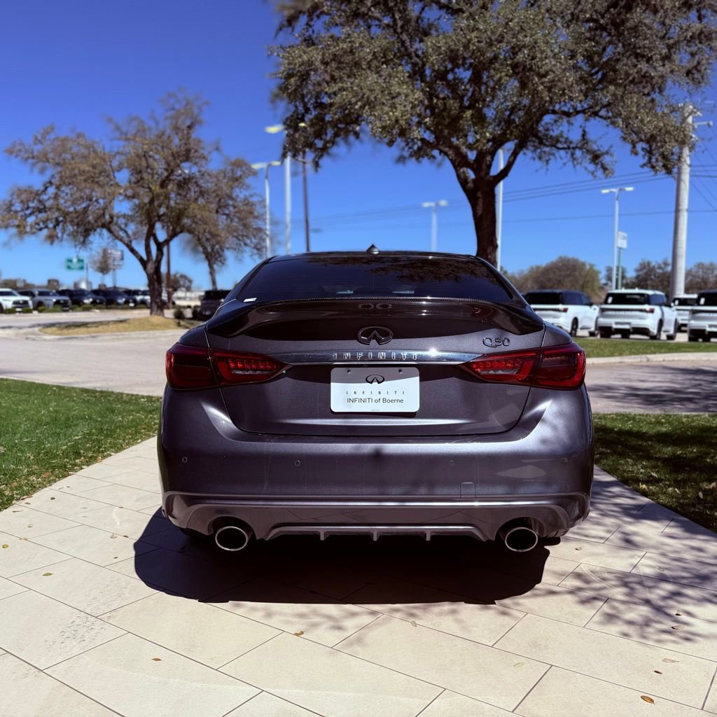 Certified 2022 INFINITI Q50 Sensory image 7