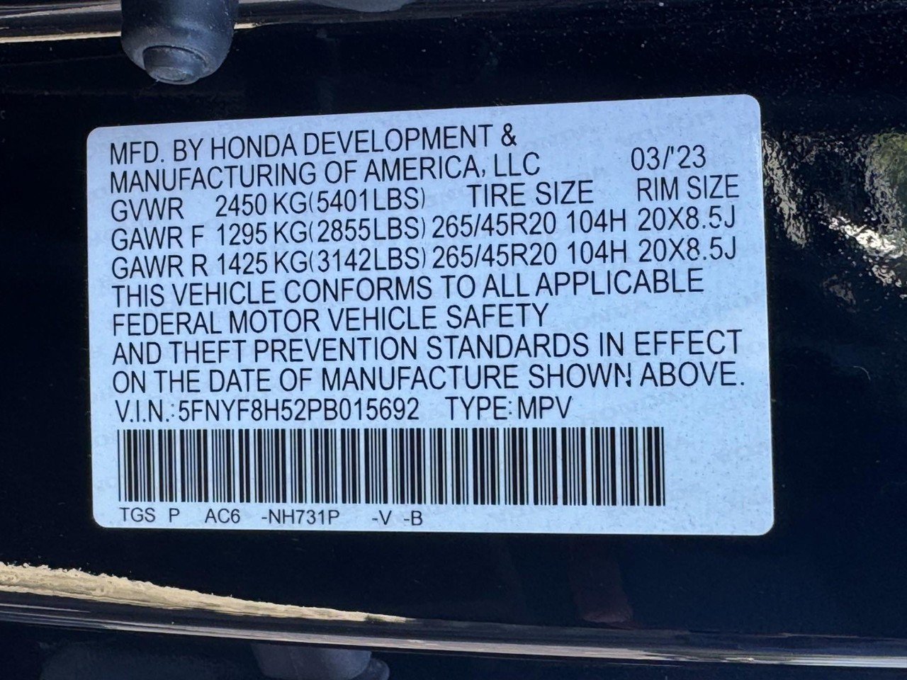 Used 2023 Honda Passport EX-L image 26