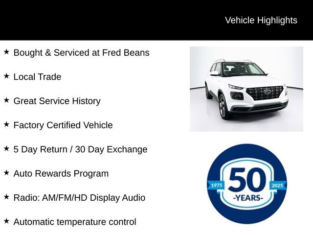 Certified 2026 Hyundai Venue SEL FWD image 5
