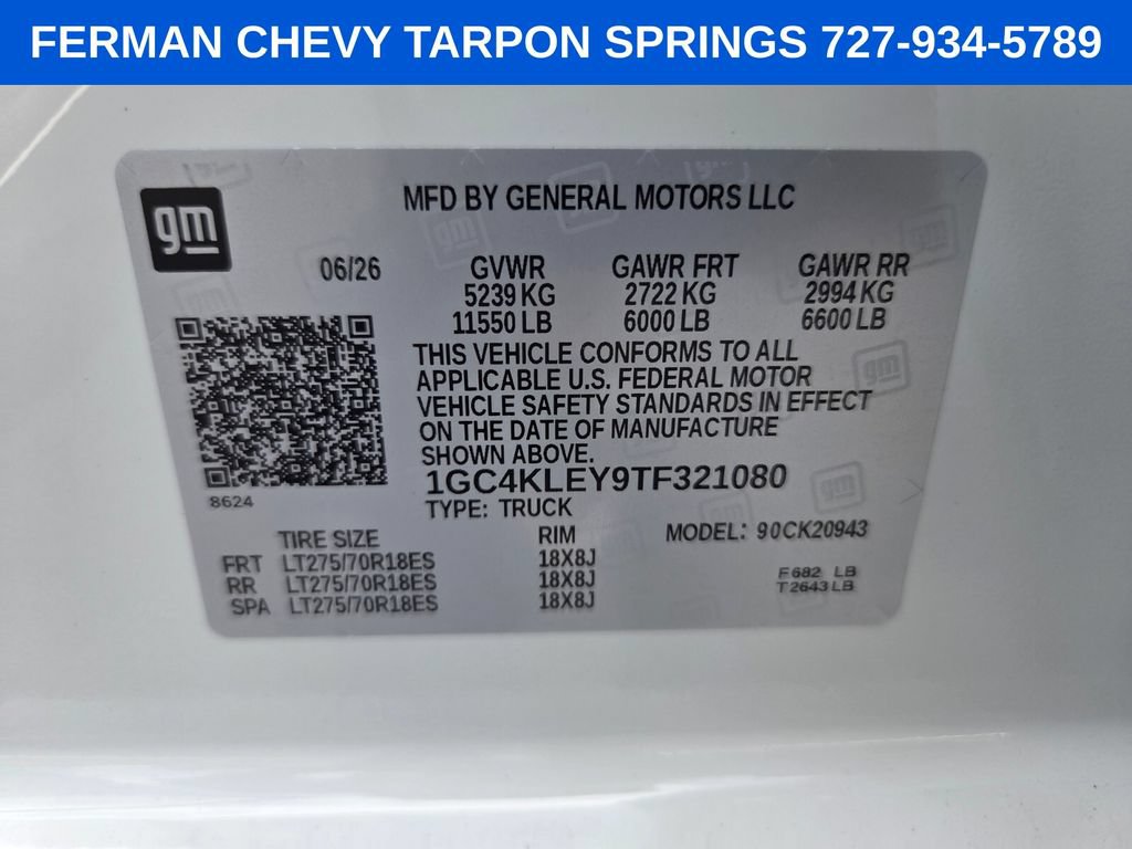 New 2026 Chevrolet Silverado 2500 W/T w/ WT Convenience Package AWD/4WD image 21