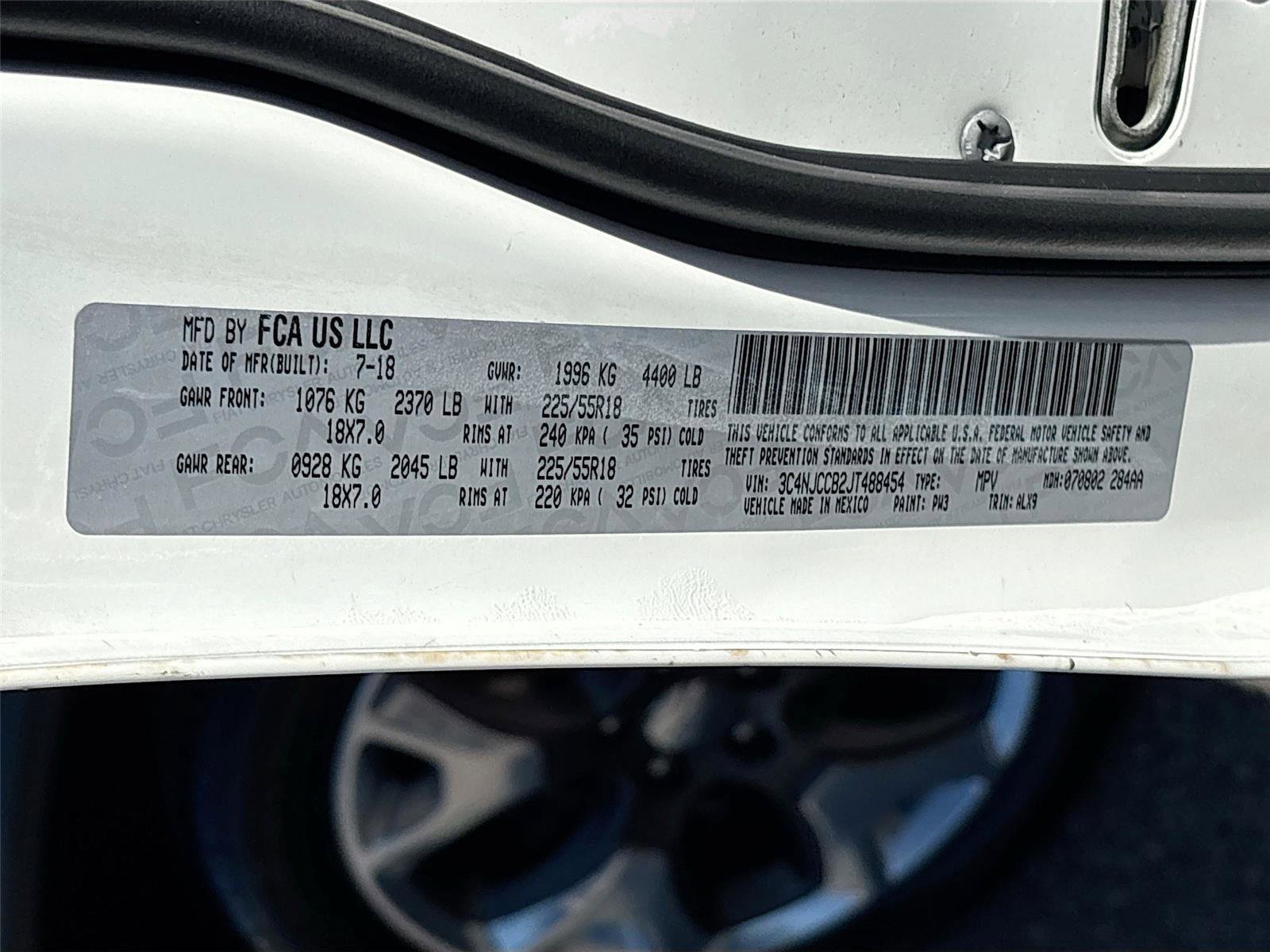 Used 2018 Jeep Compass Limited w/ Safe & Security Group image 32