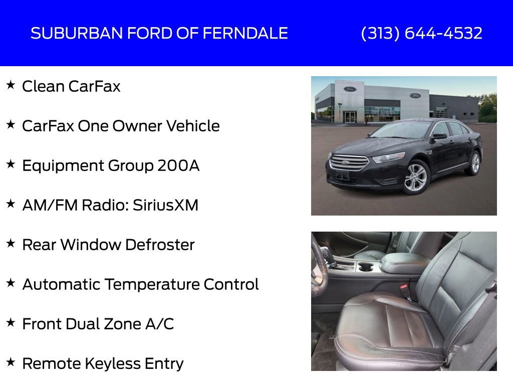 Used 2018 Ford Taurus SEL image 4