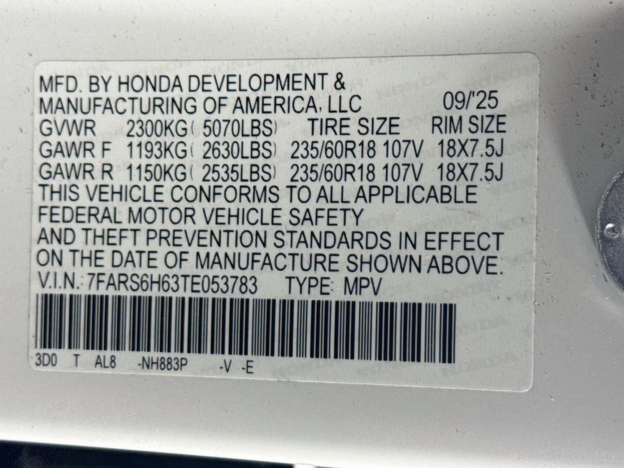 Certified 2026 Honda CR-V TrailSport image 38