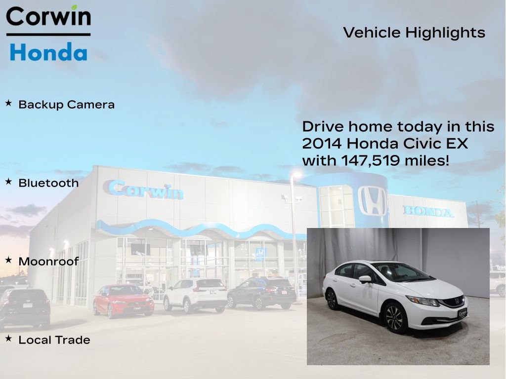 Used 2014 Honda Civic EX image 6