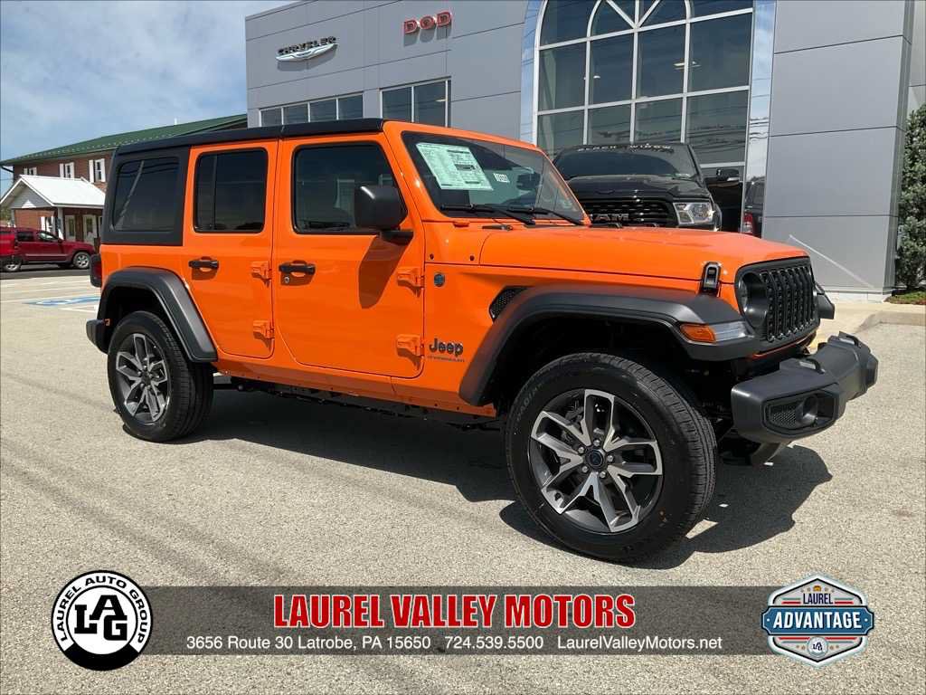 New 2025 Jeep Wrangler Unlimited Sport S 4xe w/ Convenience Group