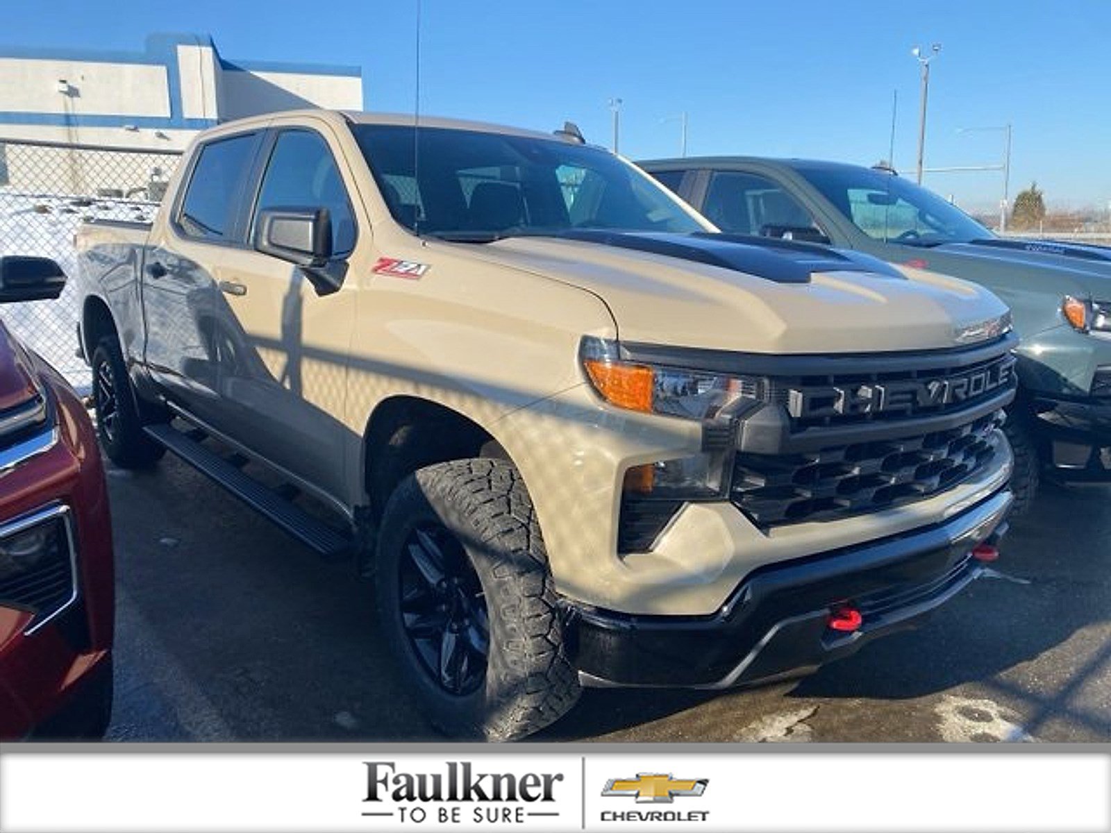 Used 2022 Chevrolet Silverado 1500 Custom Trail Boss w/ LPO, Dark Essentials Package image 1