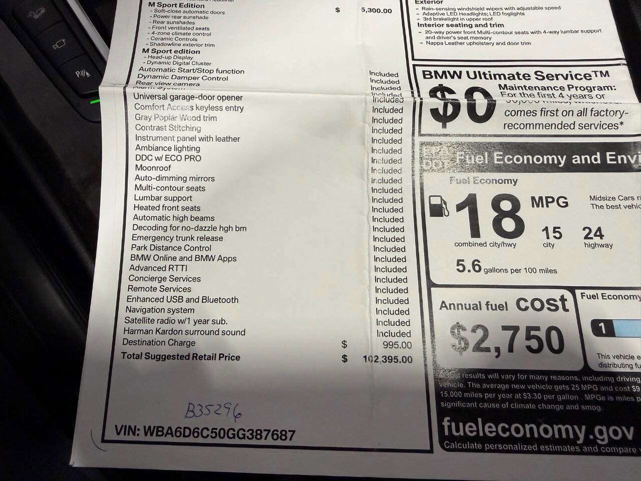 Used 2016 BMW 650i Gran Coupe xDrive image 46