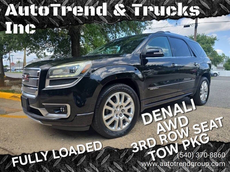 Used 2016 GMC Acadia Denali
