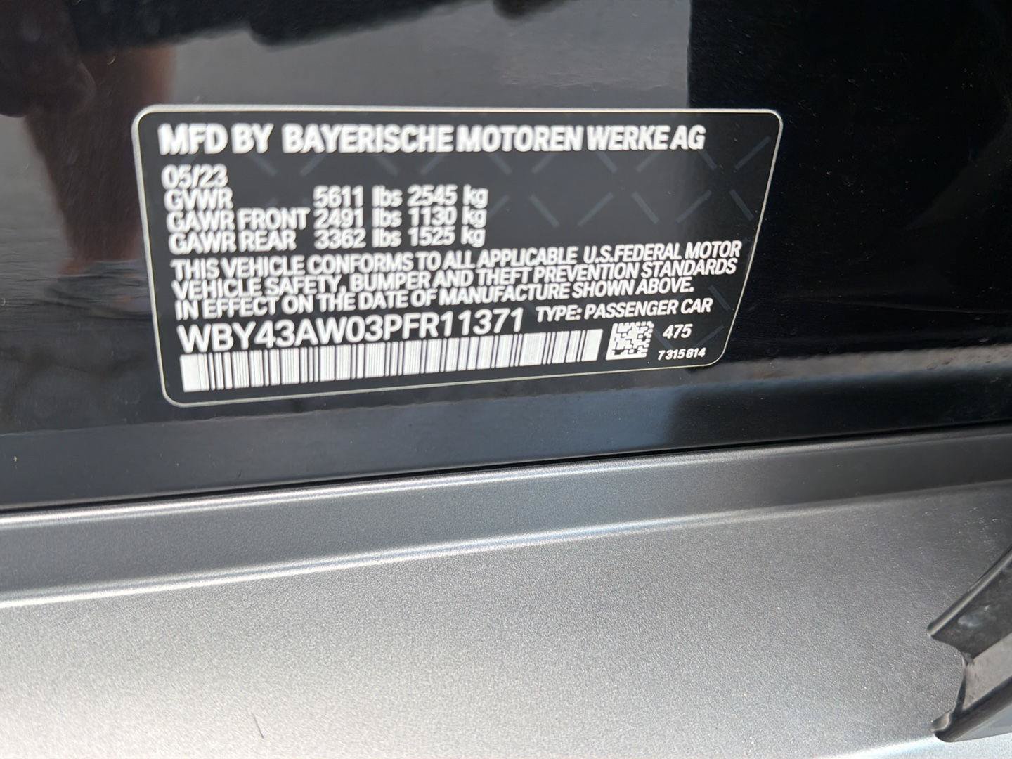 Certified 2023 BMW i4 eDrive35 w/ Parking Assistance Package RWD image 41