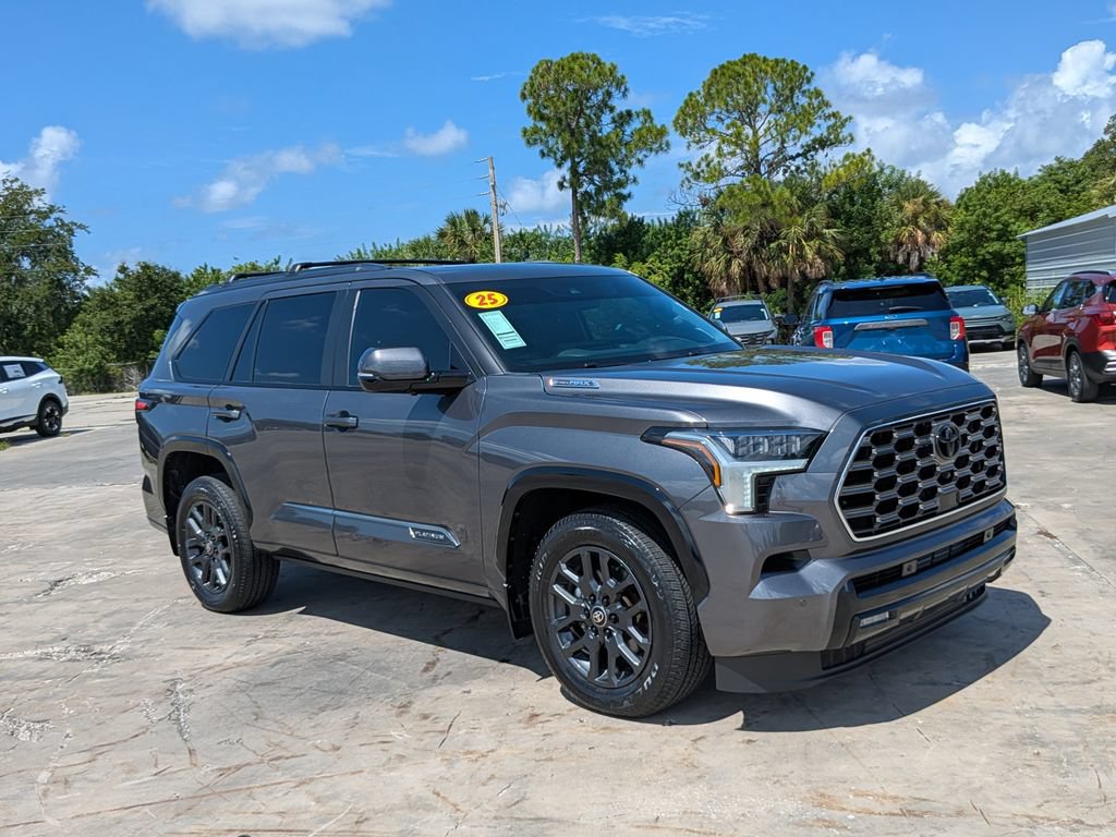 Used 2025 Toyota Sequoia Platinum AWD/4WD image 2