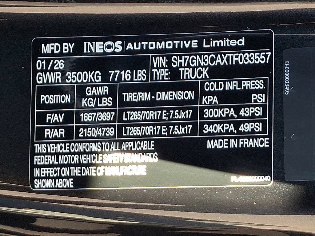 New 2026 INEOS Grenadier AWD/4WD image 10
