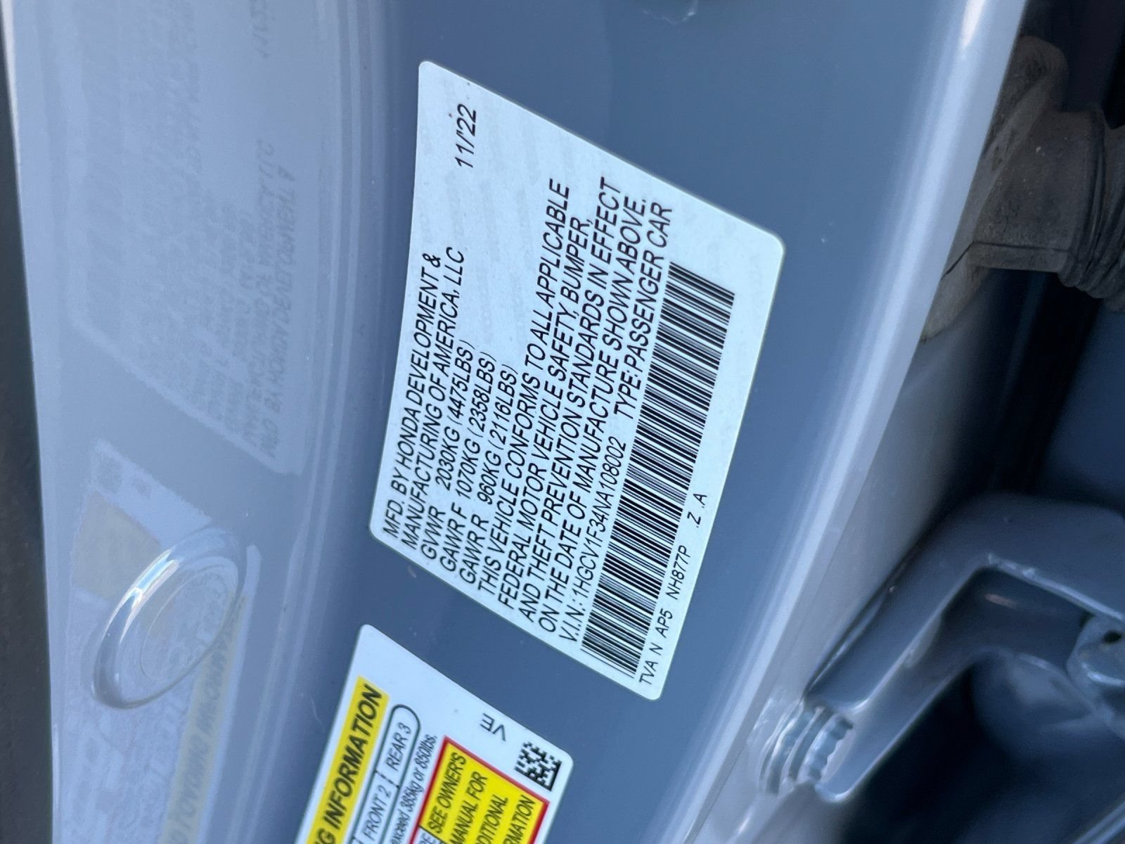 Used 2022 Honda Accord Sport image 26