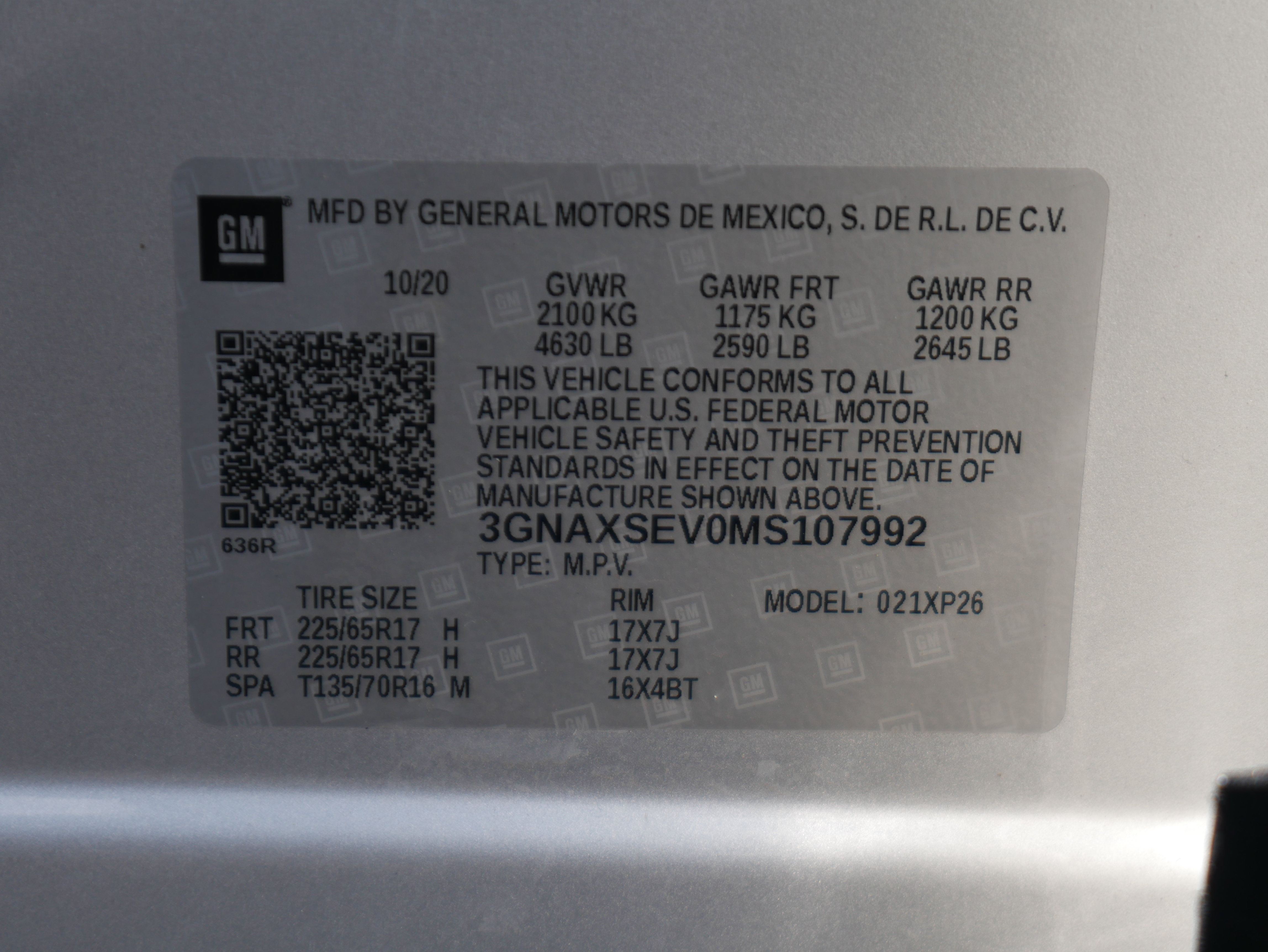 Used 2021 Chevrolet Equinox LS w/ LS Convenience Package AWD/4WD image 33