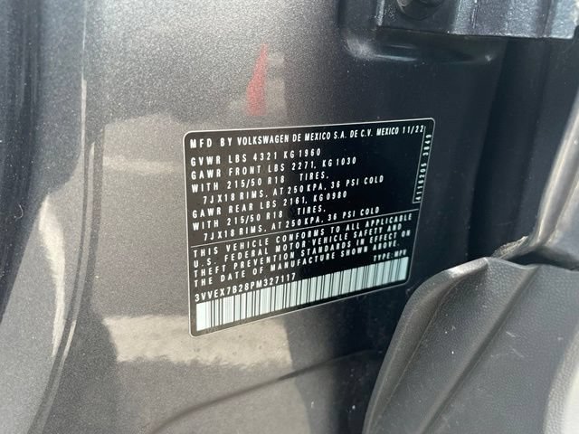 Used 2023 Volkswagen Taos SE w/ Panoramic Sunroof Package FWD image 36