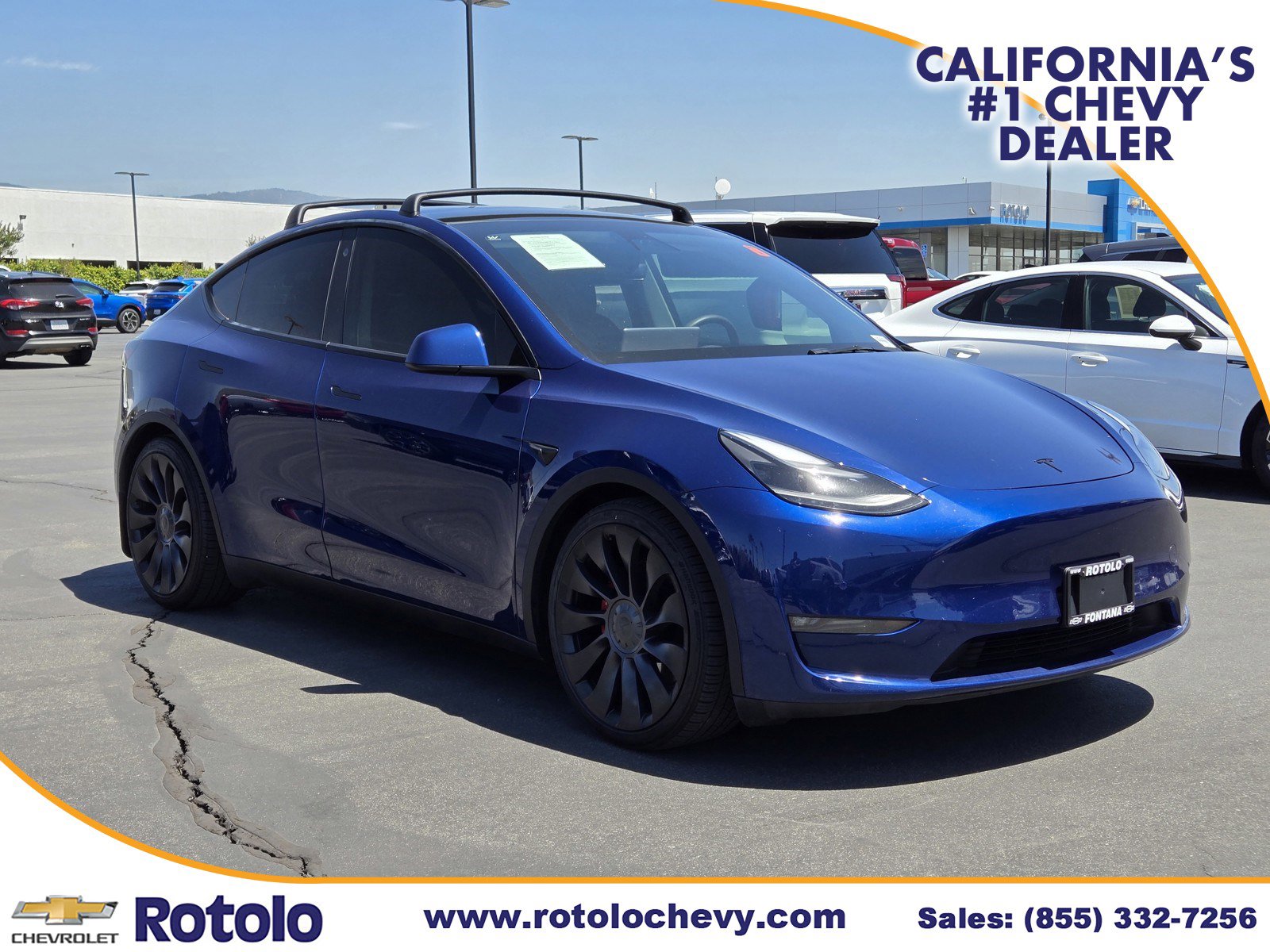 Used 2021 Tesla Model Y Performance AWD/4WD image 1