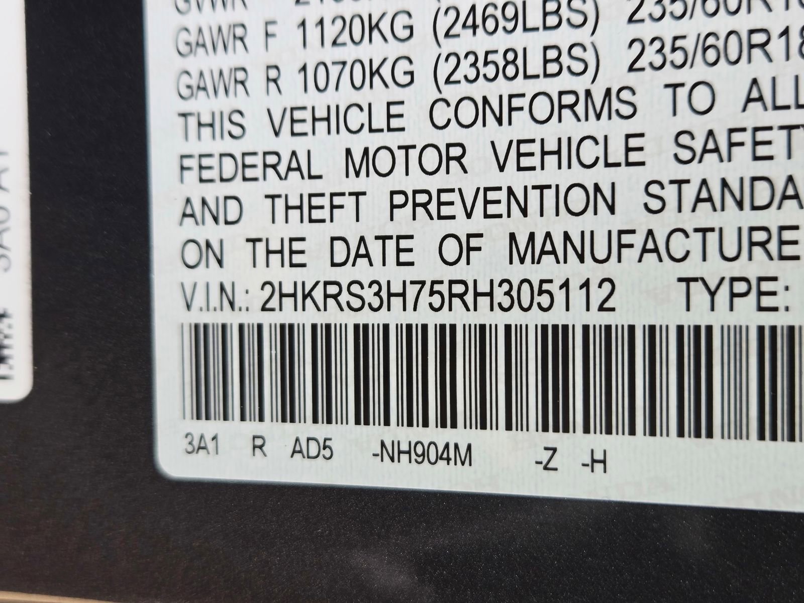 Used 2024 Honda CR-V EX-L image 31