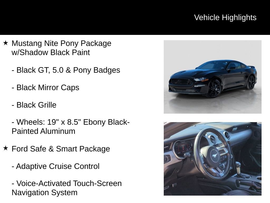 Certified 2023 Ford Mustang GT Premium w/ Equipment Group 401A image 16
