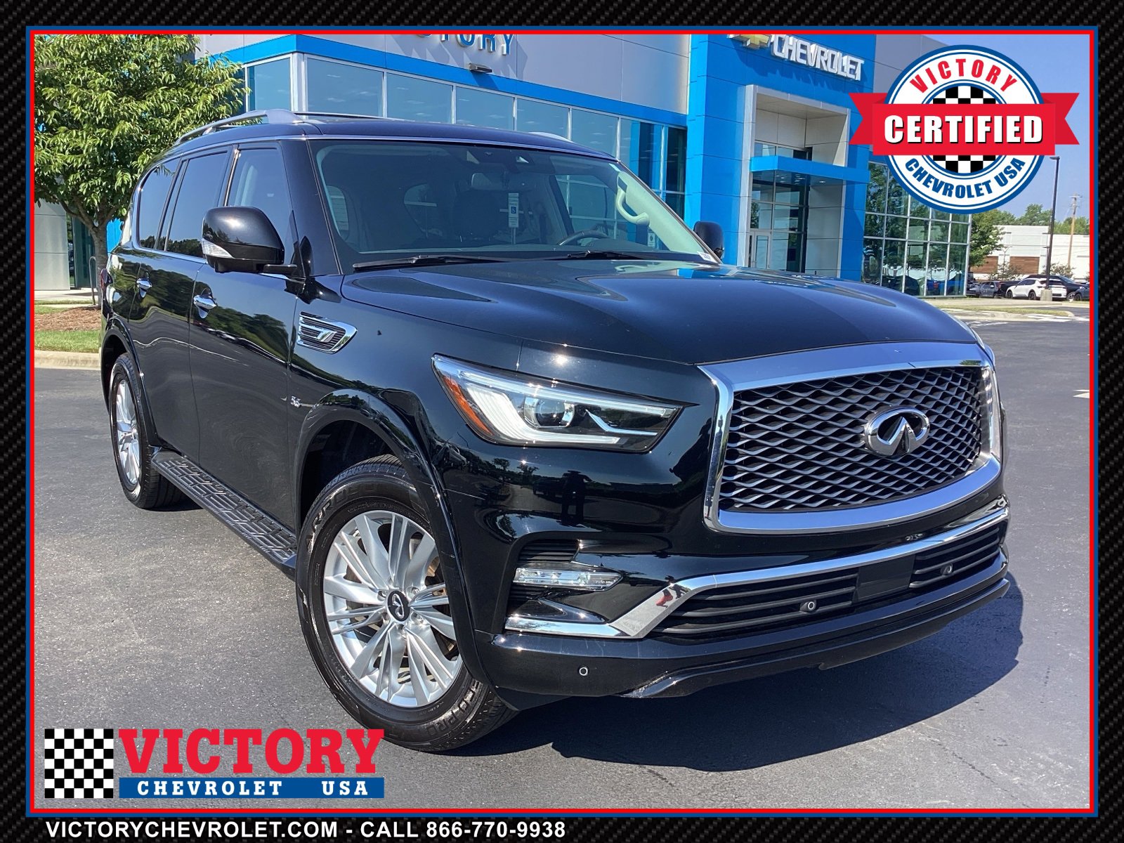 Used 2019 INFINITI QX80 Luxe w/ Proassist Package image 1