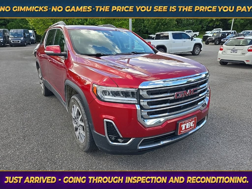 Used 2021 GMC Acadia SLT w/ LPO, Floor Liner Package FWD image 1