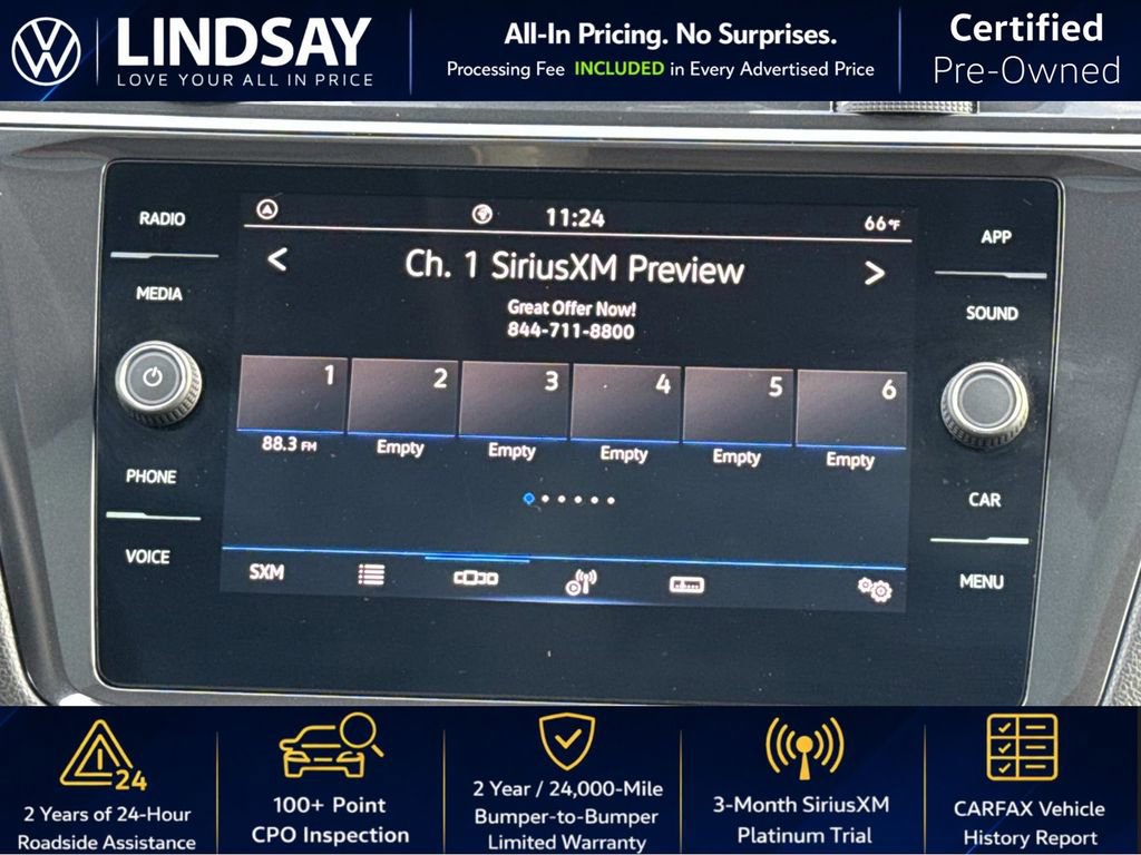 Used 2024 Volkswagen Tiguan Wolfsburg Edition image 15