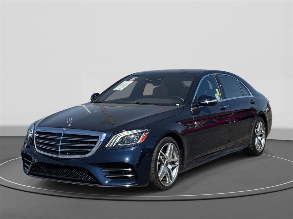 Used 2018 Mercedes-Benz S 560 Sedan w/ AMG Line Exterior image 1