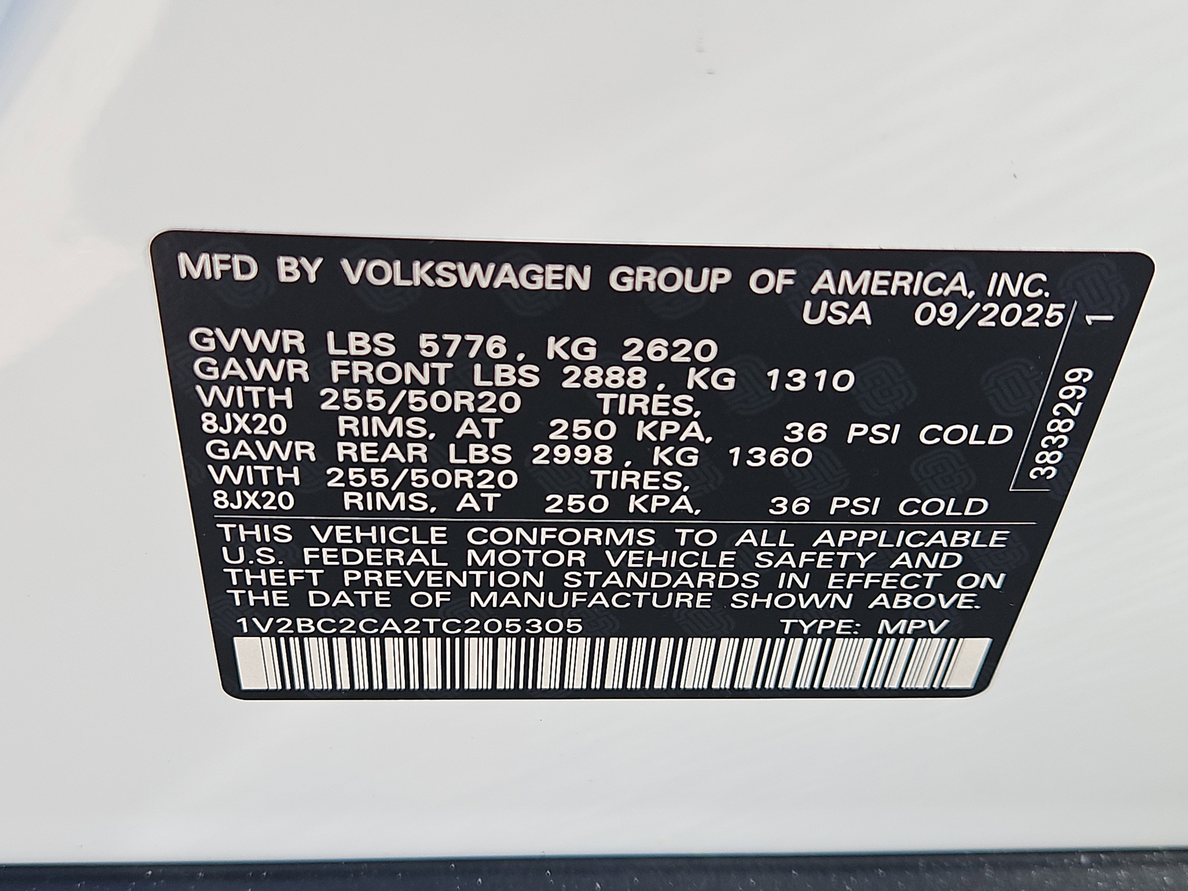 New 2026 Volkswagen Atlas Cross Sport SEL image 20