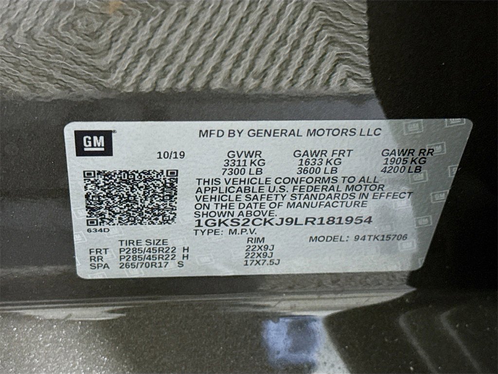 Used 2020 GMC Yukon Denali w/ Open Road Package image 39