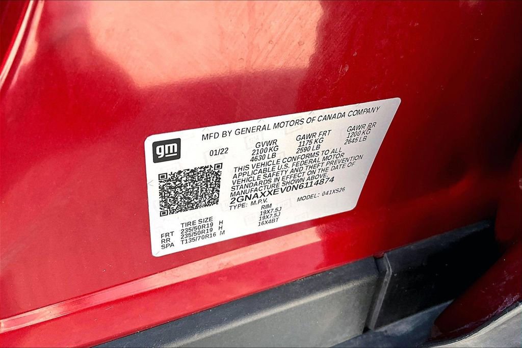 Used 2022 Chevrolet Equinox Premier AWD/4WD image 32