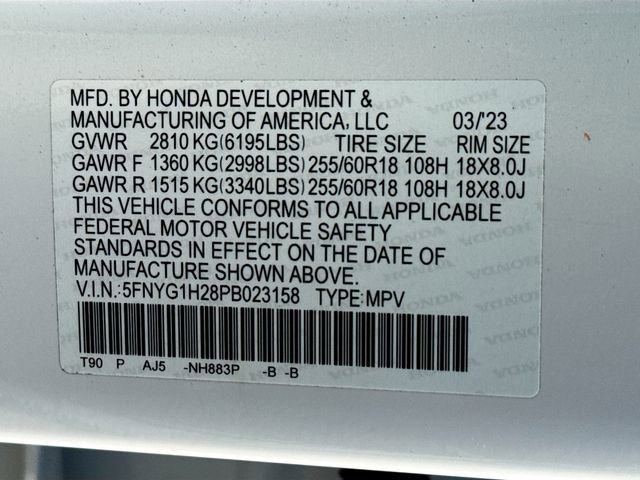 Used 2023 Honda Pilot LX image 17