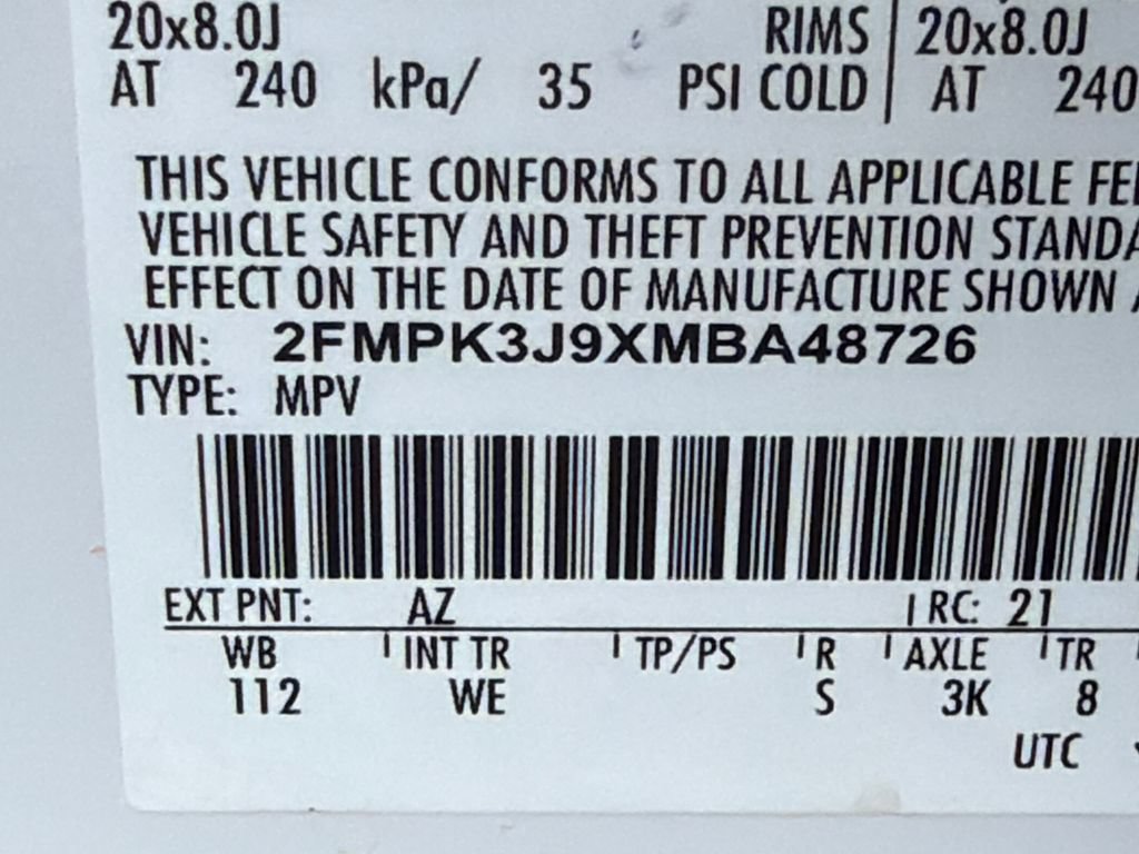 Used 2021 Ford Edge ST-Line FWD image 34