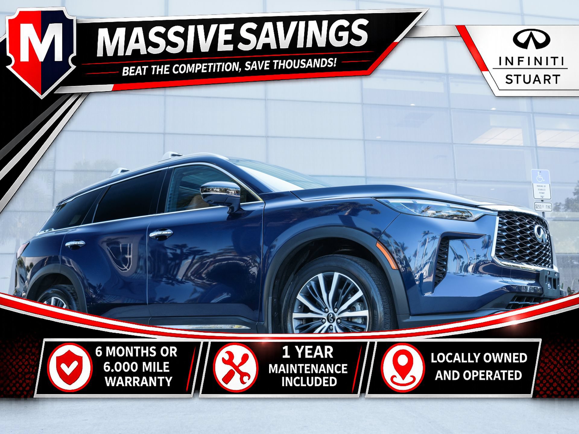 Used 2023 INFINITI QX60 Sensory w/ Vision Package AWD/4WD image 1