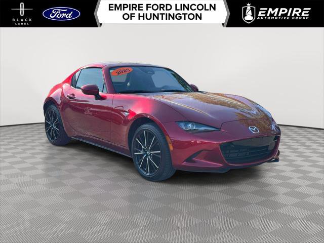Used 2025 MAZDA MX-5 Miata RF Grand Touring w/ Weather Package RWD image 1