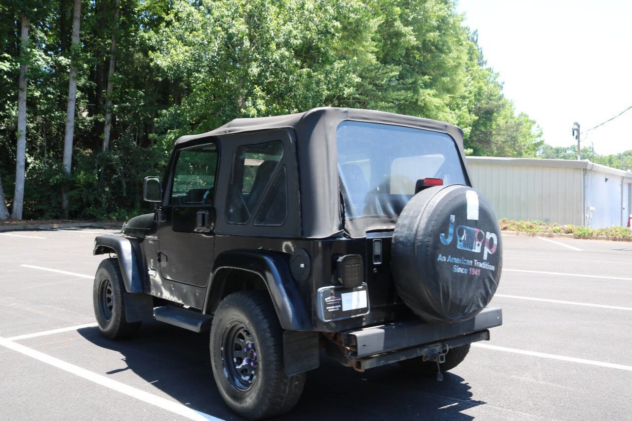 Used 2001 Jeep Wrangler Sport AWD/4WD image 36