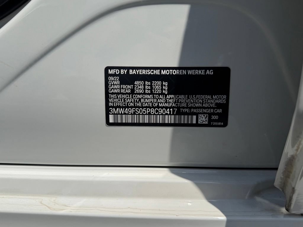 Used 2023 BMW M340i w/ Driving Assistance Package RWD image 37