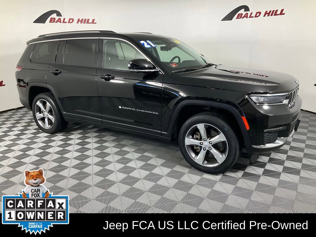 Certified 2021 Jeep Grand Cherokee L Limited w/ Luxury Tech Group II