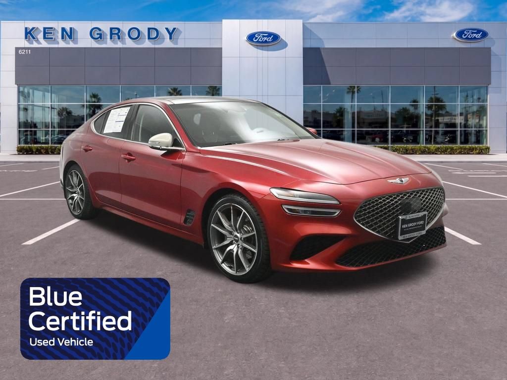 Used 2022 Genesis G70 2.0T w/ Prestige Package RWD image 1