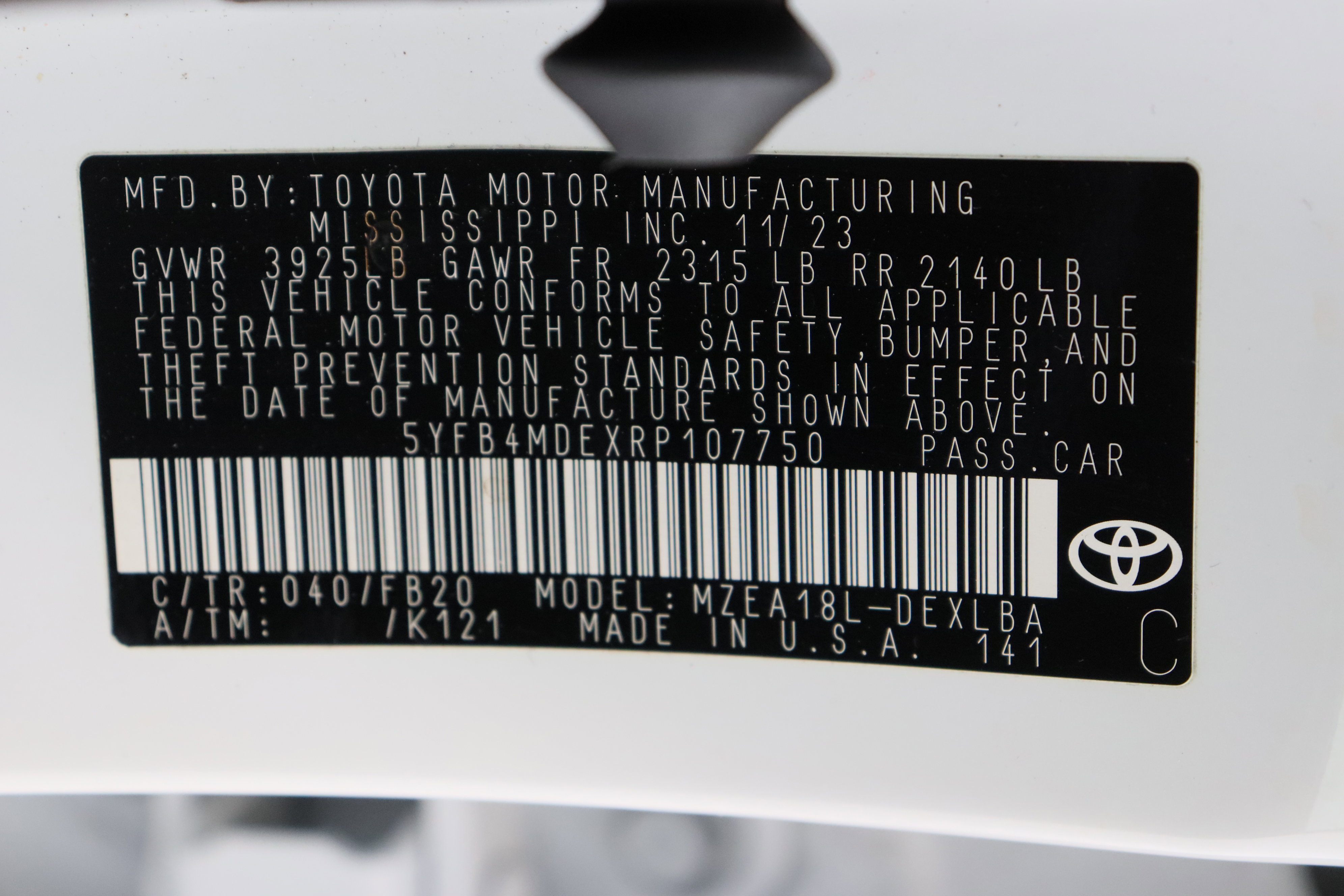 Certified 2024 Toyota Corolla LE FWD image 34