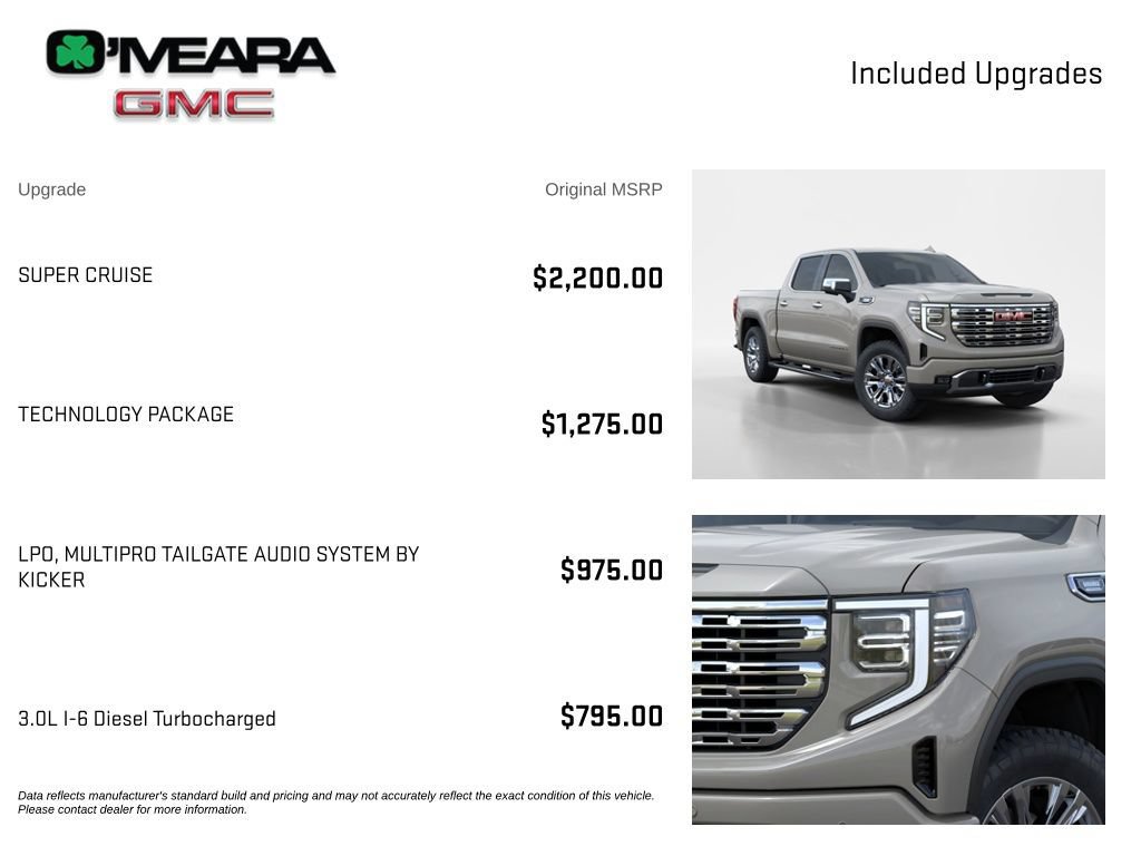 New 2026 GMC Sierra 1500 Denali w/ Technology Package AWD/4WD image 4