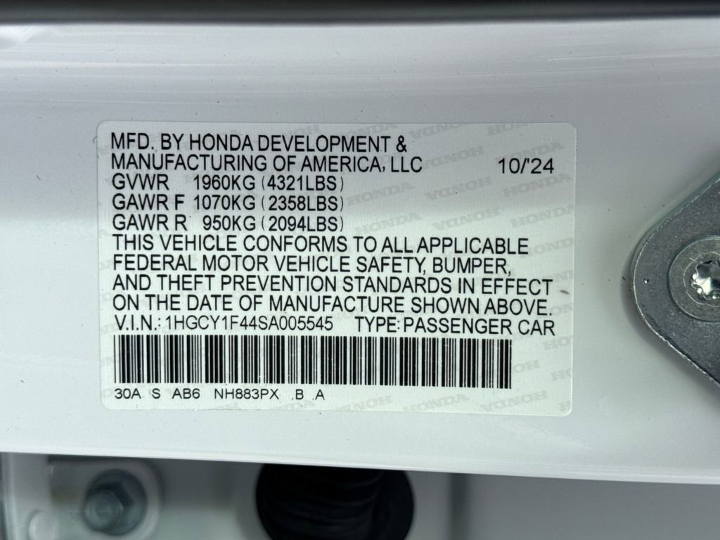 Certified 2025 Honda Accord SE image 29