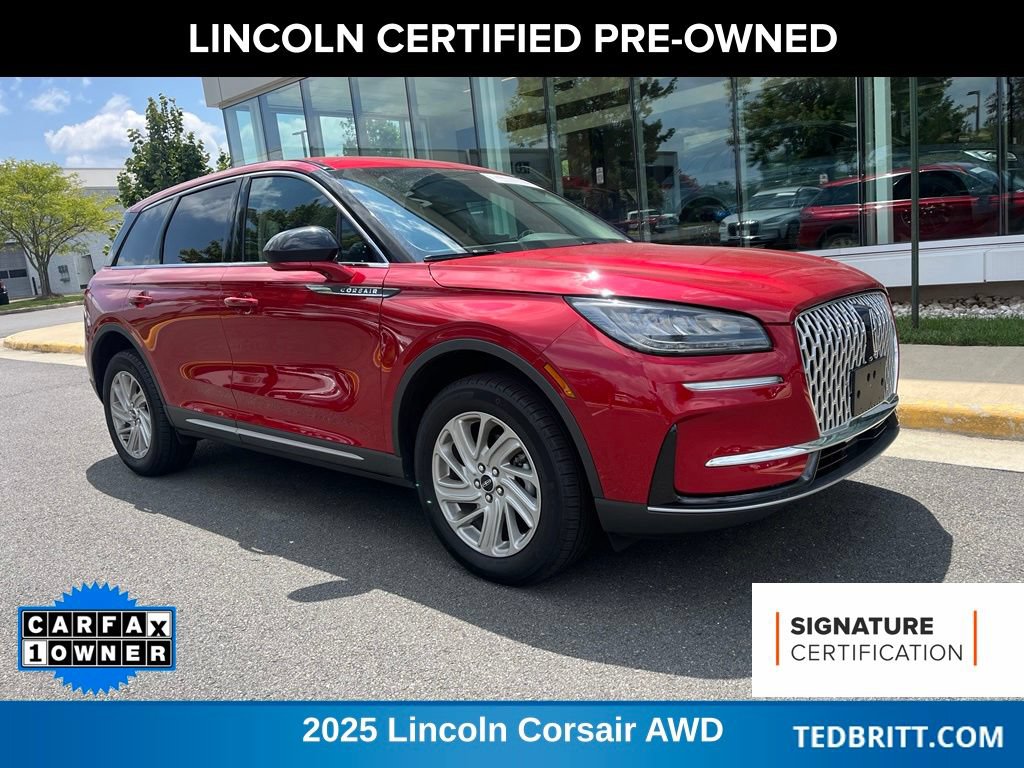 Certified 2025 Lincoln Corsair AWD