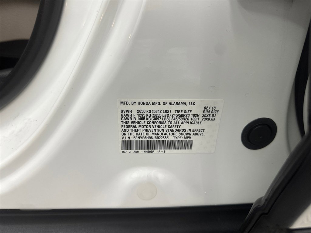 Used 2018 Honda Pilot Touring image 36