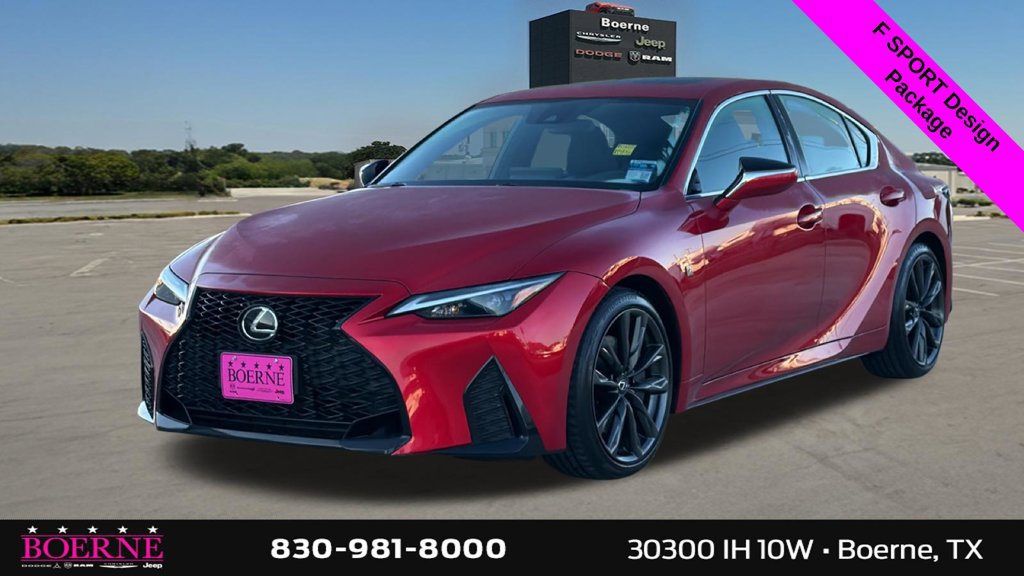 Used 2024 Lexus IS 350 F Sport w/ Accessory Package 2 RWD image 7